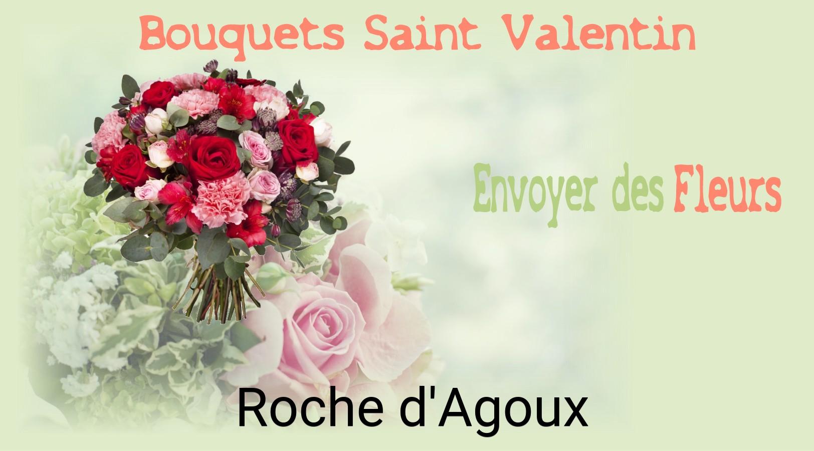 Roses de Saint-Valentin livrées à Roche-d'Agoux