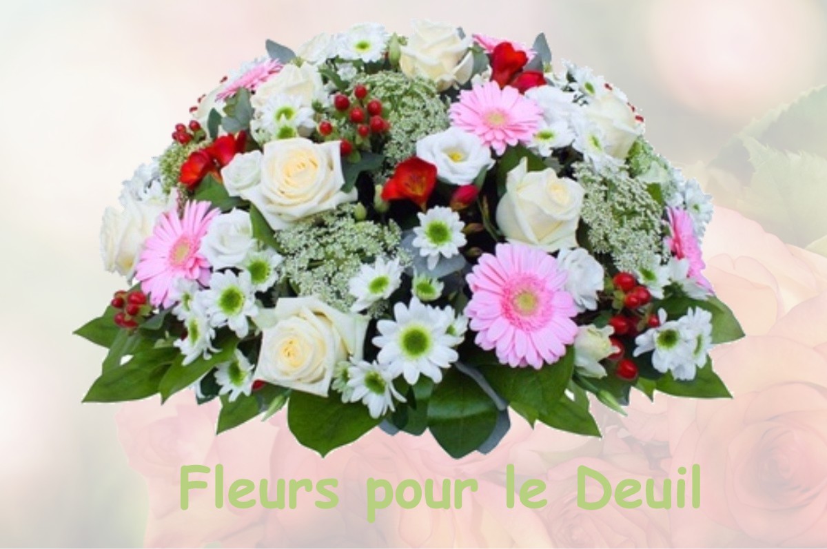 fleurs deuil ROCHE-D-AGOUX
